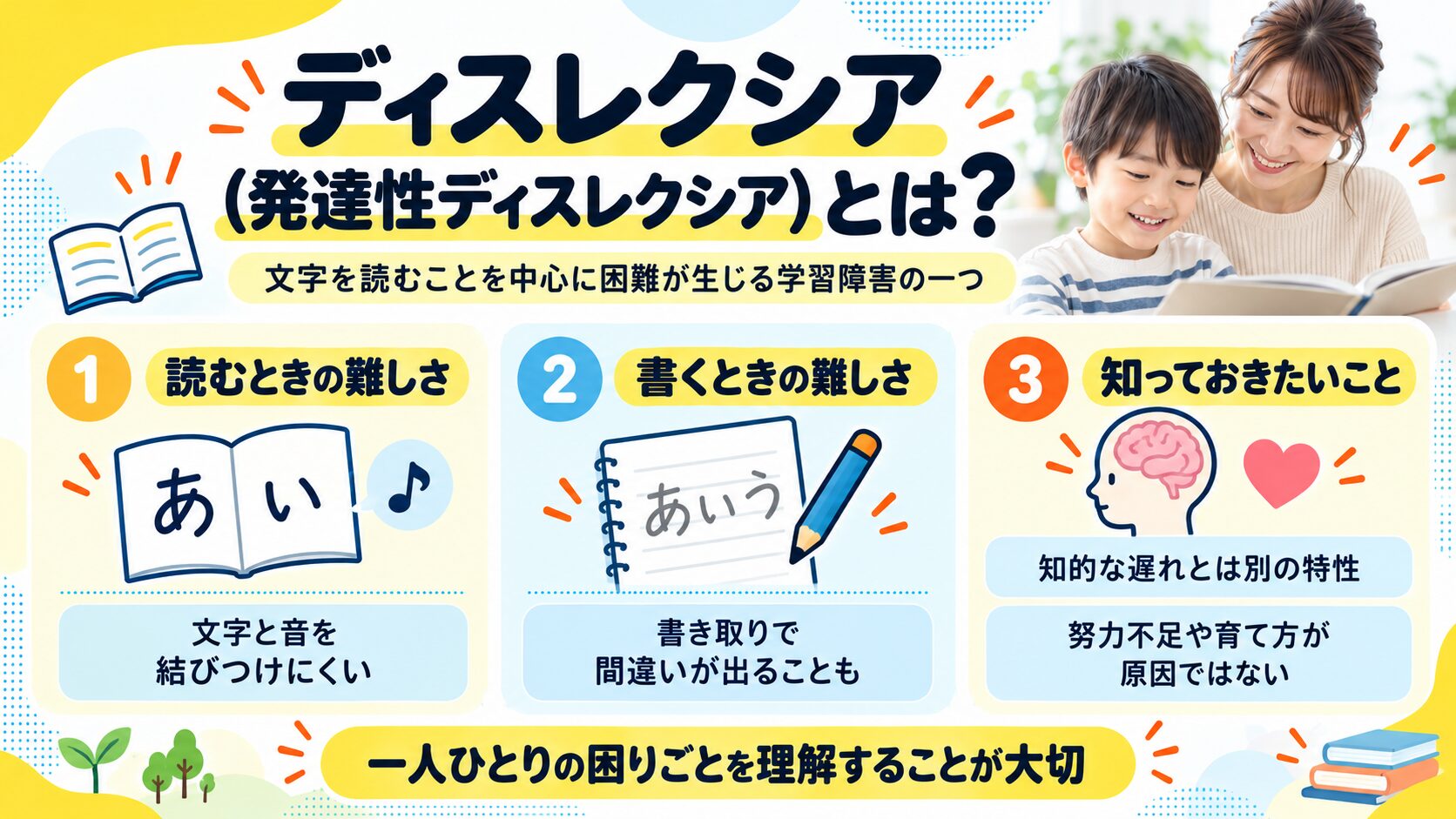 ディスレクシア(発達性ディスレクシア)とは?